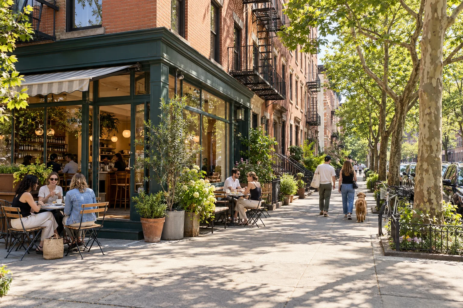 Greenpoint neighborhood scene featured in a Brooklyn Daybook guide